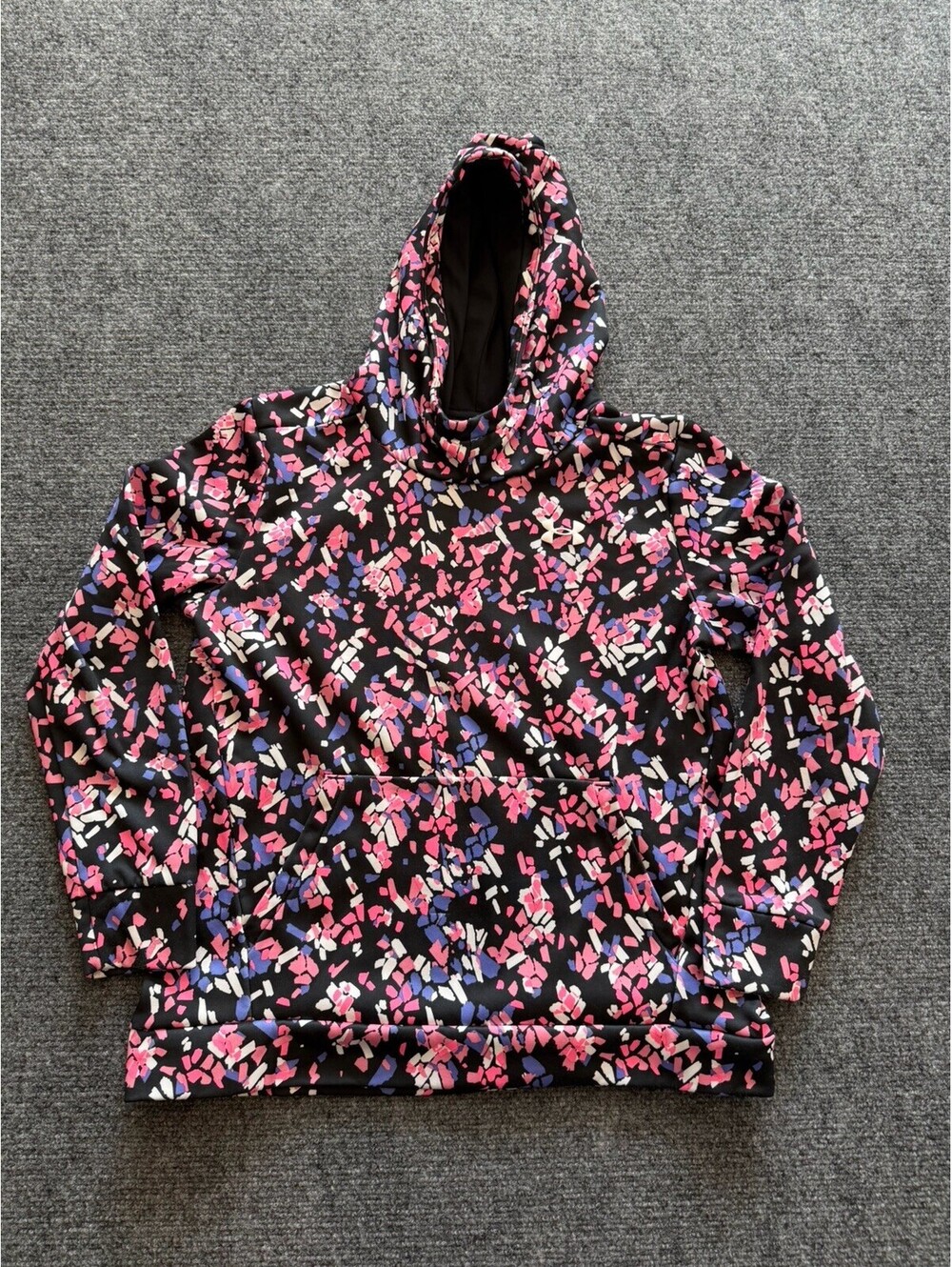 Under Armour girls pullover HOODIE sweatshirt Size Youth Large Pink Purple Girls